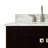 Flynt 37'' Single Bathroom Vanity with Carrara Marble Top-64627230