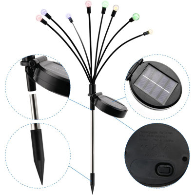 Solar Firefly Garden Lights Outdoor