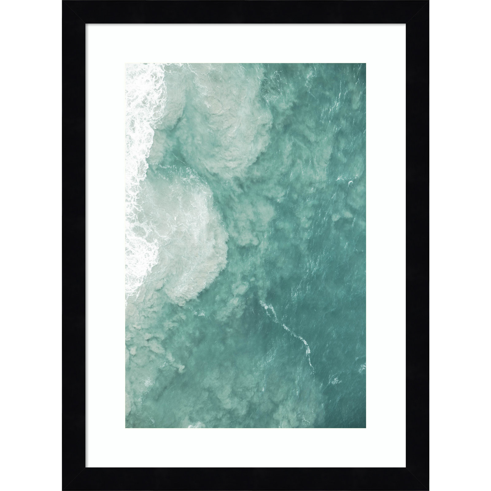 Daisey "Oceano" Print by Shot by Clint, Black, 17" H x 13" W