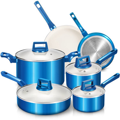 10 - Piece Non-Stick Aluminum Cookware Set