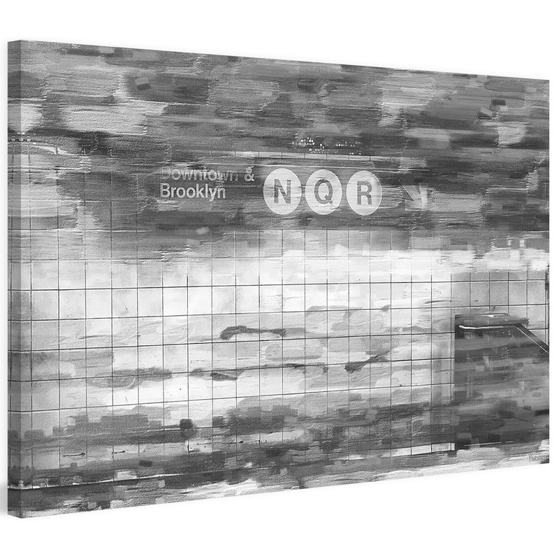 1 Piece Wrapped Canvas Wall Art, 76cm H x 114cm W