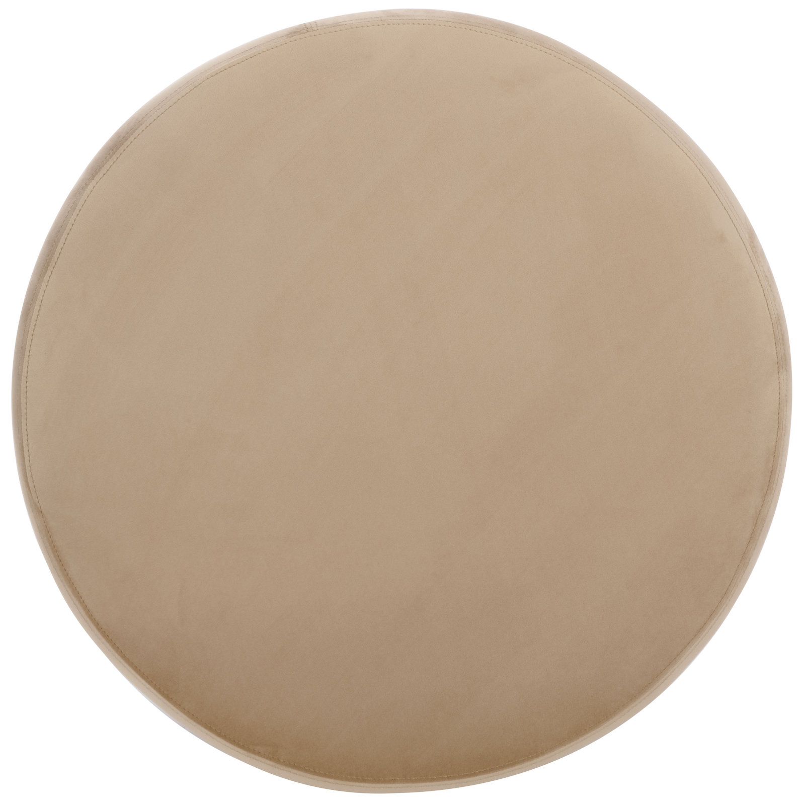 30" Cocktail Ottoman, Tan