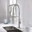 Robinet de cuisine tactile avec douchette extractible-121210032