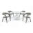 Devonn 59" Round Pedestal Dining Table