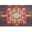 Tapis de couloir indien bleu 3x8