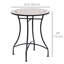 Table basse d'extérieur pour restaurant de 23,6 po Remmel