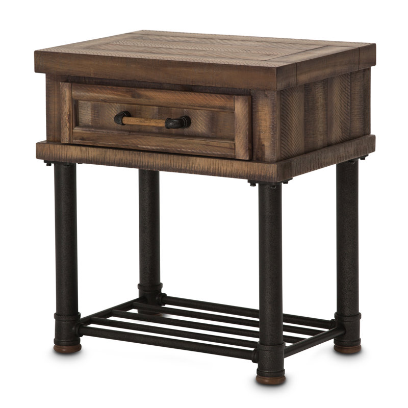 Table d'appoint avec tiroir Crossings