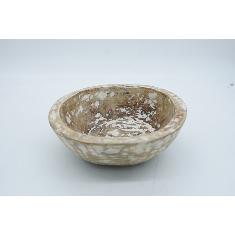  Vase en bois de style rétro