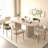 Kitchen extendable dining table