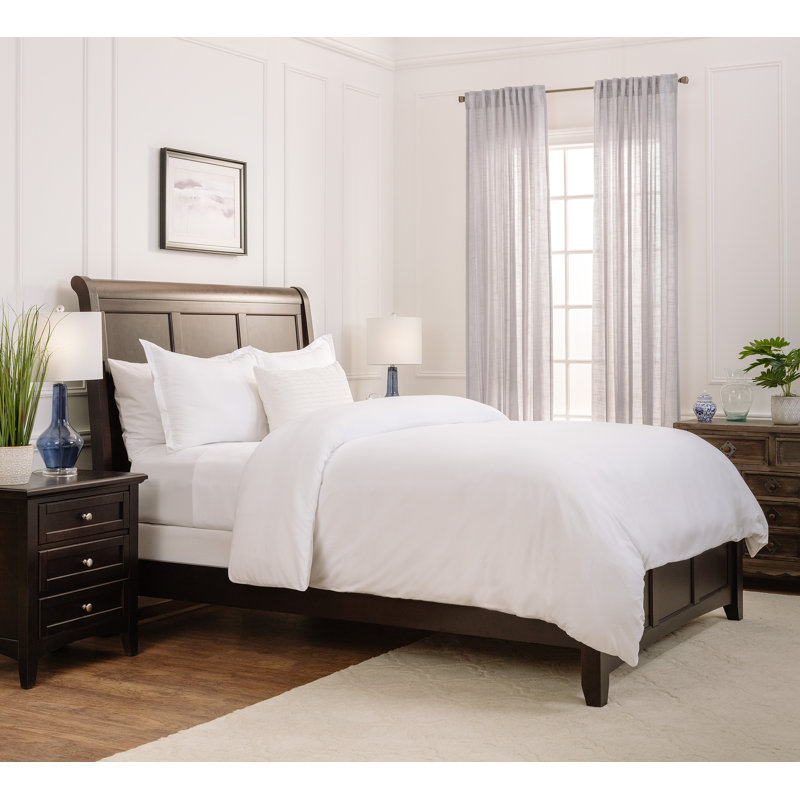 Ultra-Soft Duvet Cover Set, King Duvet Cover + 2 Pillow Cases, Classic White