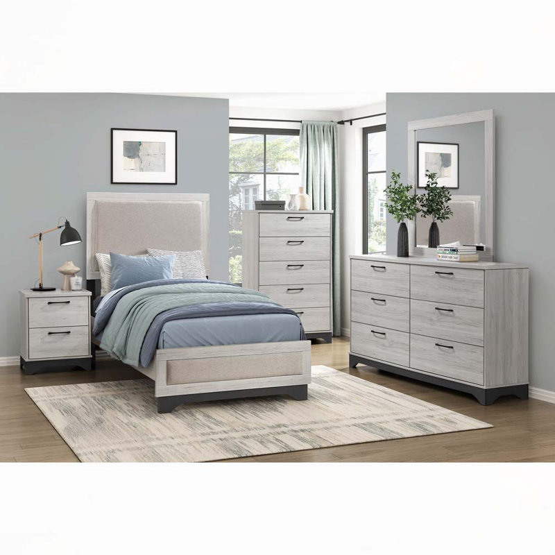 Upholstered Platform Bed