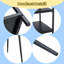 Table & 4 Chairs Set, Double-layer Storage, 47.3"-660605635