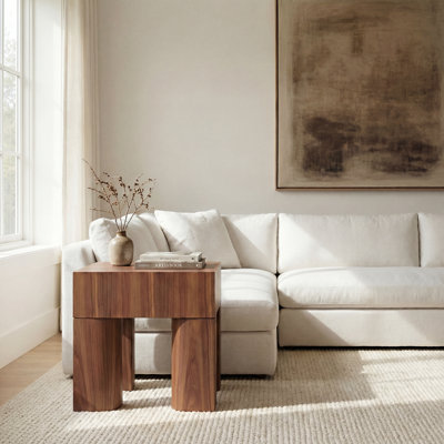 Table de bout Kiswa - Noyer