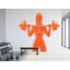 Adhésif décoratif pour la condition physique des femmes: art d'entraînement de gym, Motivation 379DRE-474774201-474774359