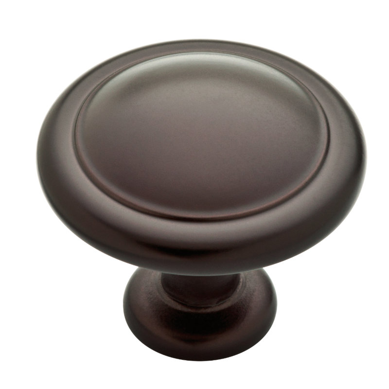 1 1/4" Diameter Round Knob Multipack, Dark Oil Rubbed Bronze