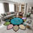 Luxurious Hall Carpet, 3.3 x 9.8 ft, 100% Polyester, 650 g/m² | Antibacterial & Non-Slip Underside | 8 mm Pile Height, Machine Washable, 3D Digital Printing | Ideal for Home Entryways & Living Rooms, Durable & Easy to Clean-2064540379