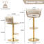 Christal Height Adjustable Swivel Bar Stool-1574298132-1574298128