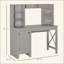 Bureau d'ordinateur de ferme avec huche et armoire, bureau à domicile avec rangement, pour bureau-1583489314
