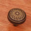 Ornate Flower 1 1/4" Mushroom Knob CK Series-12829470