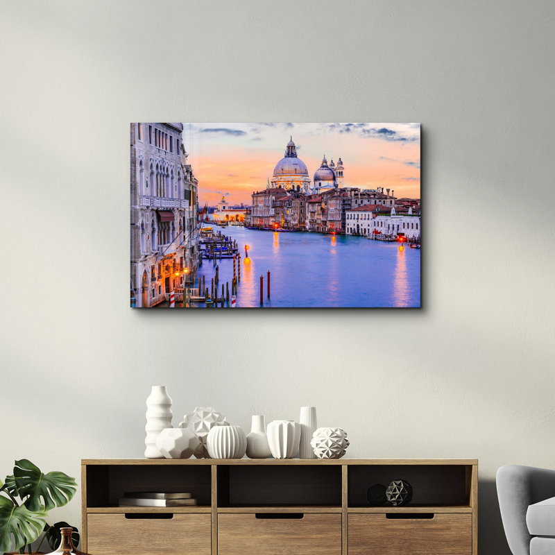 Elegant Tempered Glass Wall Art Painting, 13.8 x 21.7 inches | 100% Tempered Glass, Thickness: 0.16 inches | UV Printed for Vibrant Colors | Perfect for Home Decor, Living Room, & Office Spaces