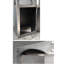 Vintage Style Metal Storage Bookcase
