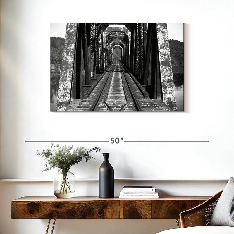 Old Bridge, 24" H x 36" W