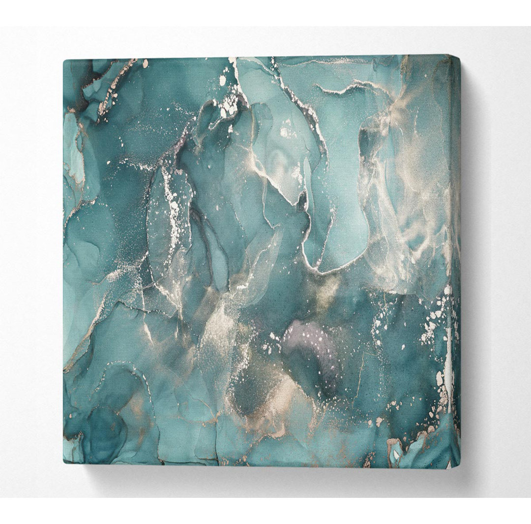 Insane Blue Depths - Kunstdrucke auf Leinwand - Wrapped Canvas