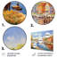Maryland Bay Canal Scenery - impression sans cadre sur métal-92738820
