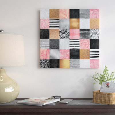 « doux quilt », impression sur toile tendue