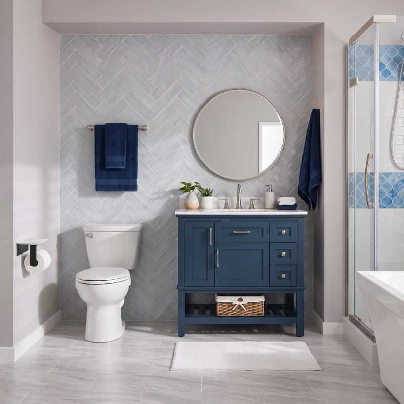 Porte-papier hygiénique Forble® Ultra Marble, Noir mat