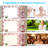 Lighted Vanity Set - 11pcs 3-Color Dimmable Bulbs, 5 Drawer-409219324