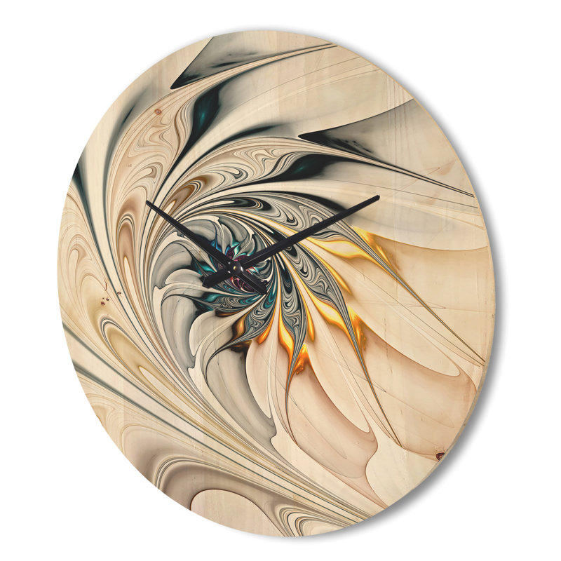 Solid Wood Wall Clock, Large