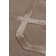 Metro-Velvet Geometric Area Rug in Light Beige