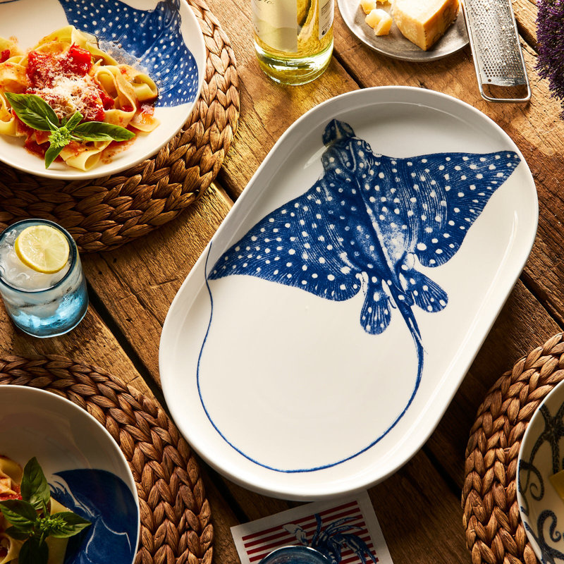 Stingray Porcelain Platter
