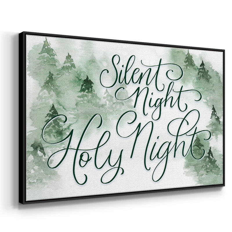 " Holy Night ", H 27 po x l 41 po x P 2 po, Noir