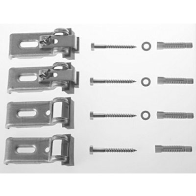2" x 2'' Bathtub Flange Clips