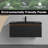 Dhruven 36 Inch Fully Assembled Single Floating Bathroom Vanity With Solid Surface Sink