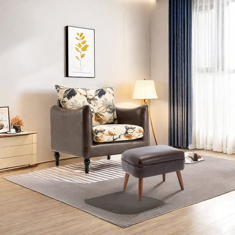 Fauteuil confortable avec coussin haute densité