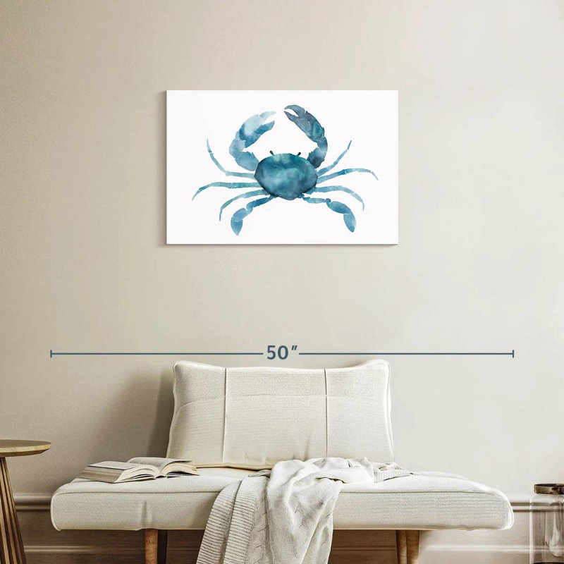 Brampt Marine Blue Crab, 20" H x 30" W