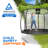 Moxie 10 FT Pumpkin-Shaped Outdoor Trampoline with Enclosure Set and with Safety Net, Mat, Pat-53906705