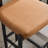 Modern Upholstered Counter Stool With Backrest, Beautiful Low Barstool For Kitchen Island, Bar And Counter-1691899666