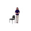 Comfort Stackable Steel Side Reception Chair-2049144421-2049144423