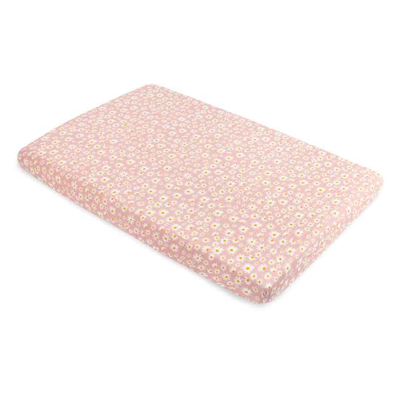 Daisy Muslin Mini Crib Sheet