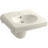 Brenham Ceramic 22" Wall Mount Bathroom Sink with Overflow-19195613-10940626