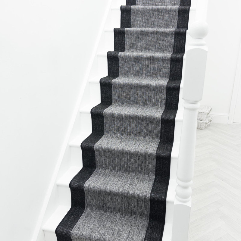 Steel Stair Runner – Hardwearing, Non-Slip & Durable Carpet for Stairs & Staircases, Multiple Lengths, Runner 80 x 450 cm