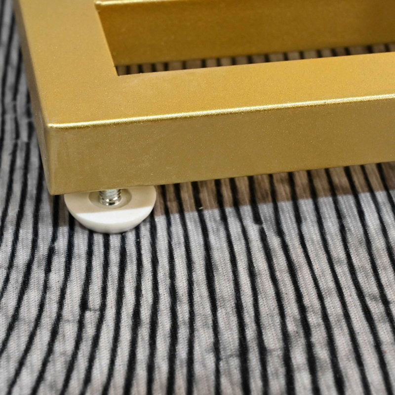 Table d'appoint, console, console de comptoir en imitation marbre moderne, type étroit, canapé, salon, chambre à coucher
