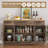 53.4" Sideboard With 3 Drawers-122535375