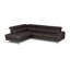 Camden Real Leather Corner Sofa with Pull-Out Bed, Storage & Adjustable Headrests-15731920-15731924