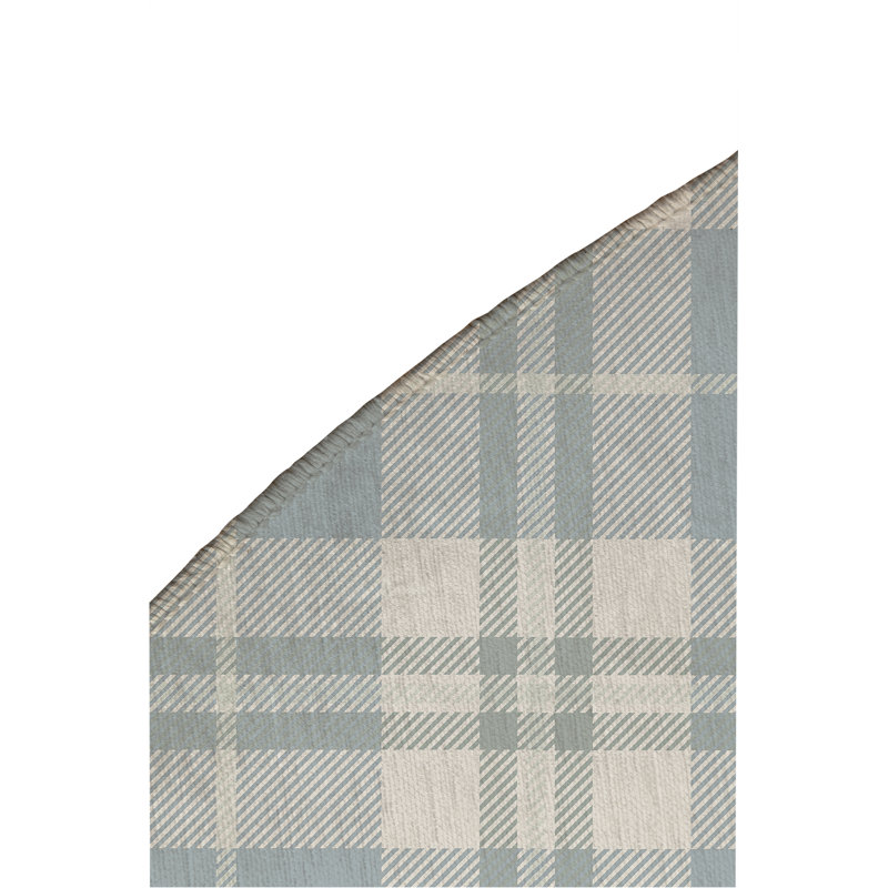 Tapis de jeu Tartan Block Deep Kids, Bleu