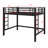 Elevated Loft Bed Featuring Simple-Climb Ladder And Protective Railings-1547812931